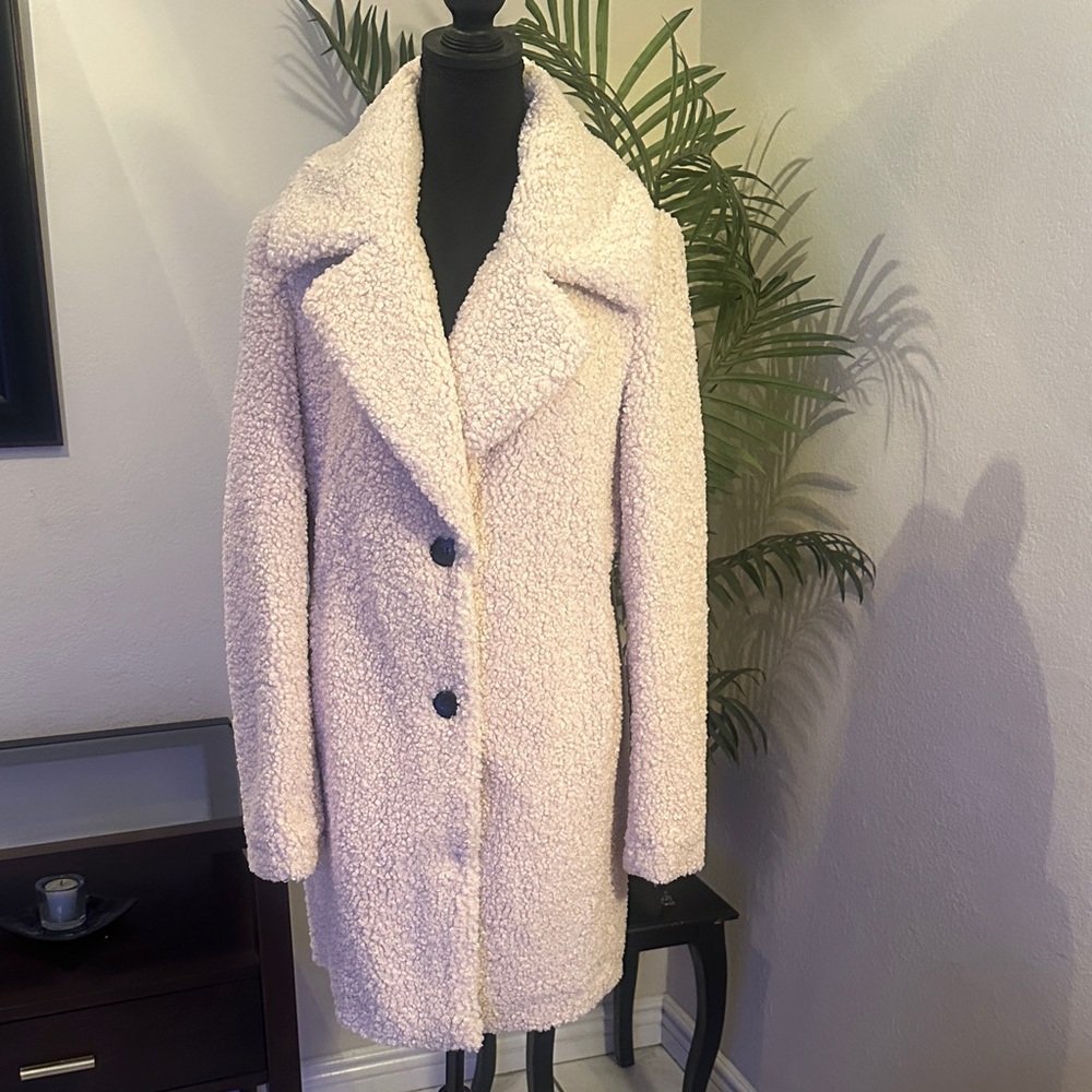 Sam Edelman Off-White Teddy Jacket